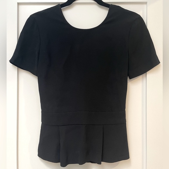 A.L.C. Black Top Open Back + Tie - Picture 2 of 4
